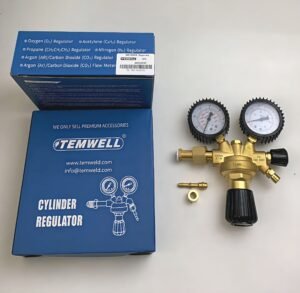Temwell Cylinder Gas Pressure Regulator – Industrial Welding Gas Regulator