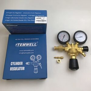Temwell Cylinder Gas Pressure Regulator – Industrial Welding Gas Regulator