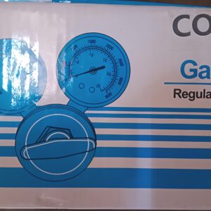 CO₂ Gas Regulator with Dual Pressure Gauges – Carbon Dioxide Pressure Control Valve