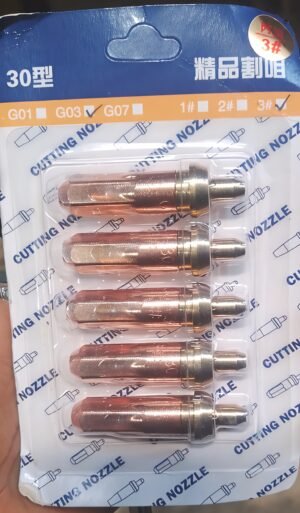 G01-30 / G03-30 Oxy-Fuel Gas Cutting Nozzles – Size 3