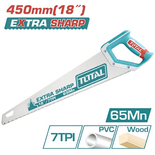 TOTAL Hand Saw 18" / 450mm – THT55450