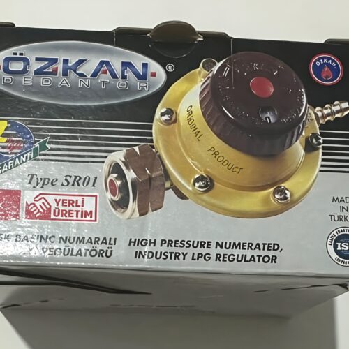 Özkan High-Pressure Adjustable LPG Gas Regulator