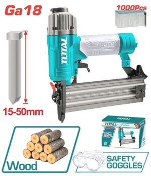 Total Tools TAT83501 Air Brad Nailer – 18-Gauge Pneumatic Brad Nail Gun