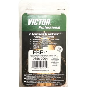 Victor Professional FlameBuster FB-1 Flashback Arrestors – Model 0656-0001, Pair Victor Professional FlameBuster FB-1 Flashback Arrestors – Model 0656-0001, Pair