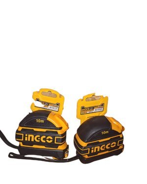 INGCO Steel Measuring Tape 10m × 25mm – Heavy-Duty