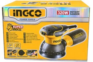 INGCO RS3216 320W Random Orbit Rotary Sander – 125mm Variable Speed