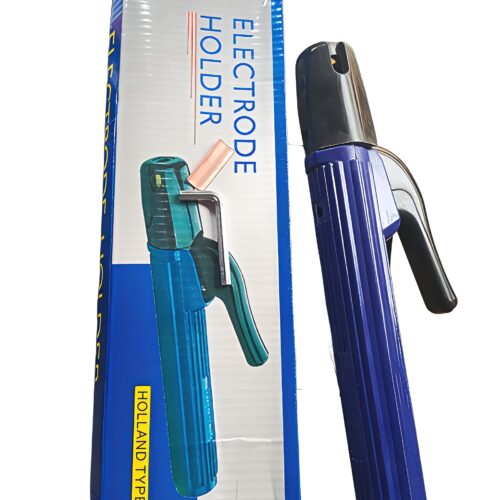 Holland Type Welding Electrode Holder – Heavy-Duty Blue Welding Rod Clamp Holland Type Welding Electrode Holder – Heavy-Duty Blue Welding Rod Clamp